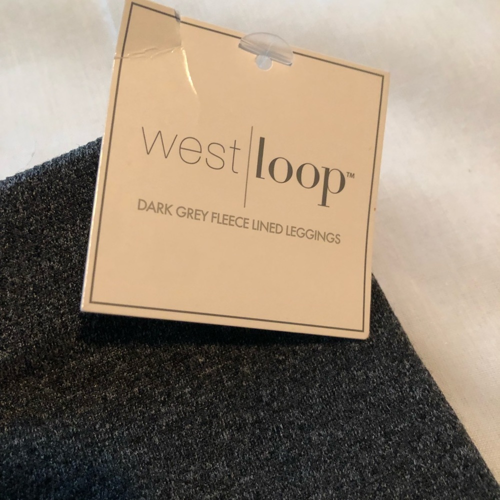 West Loop Fleece Lined Leggings.NWT. M/L - Picture 2 of 3